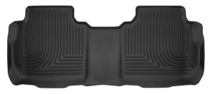 GMC Acadia Floor Mats - Rear - Husky Liners - X-act Contour - Black - `17-`23
